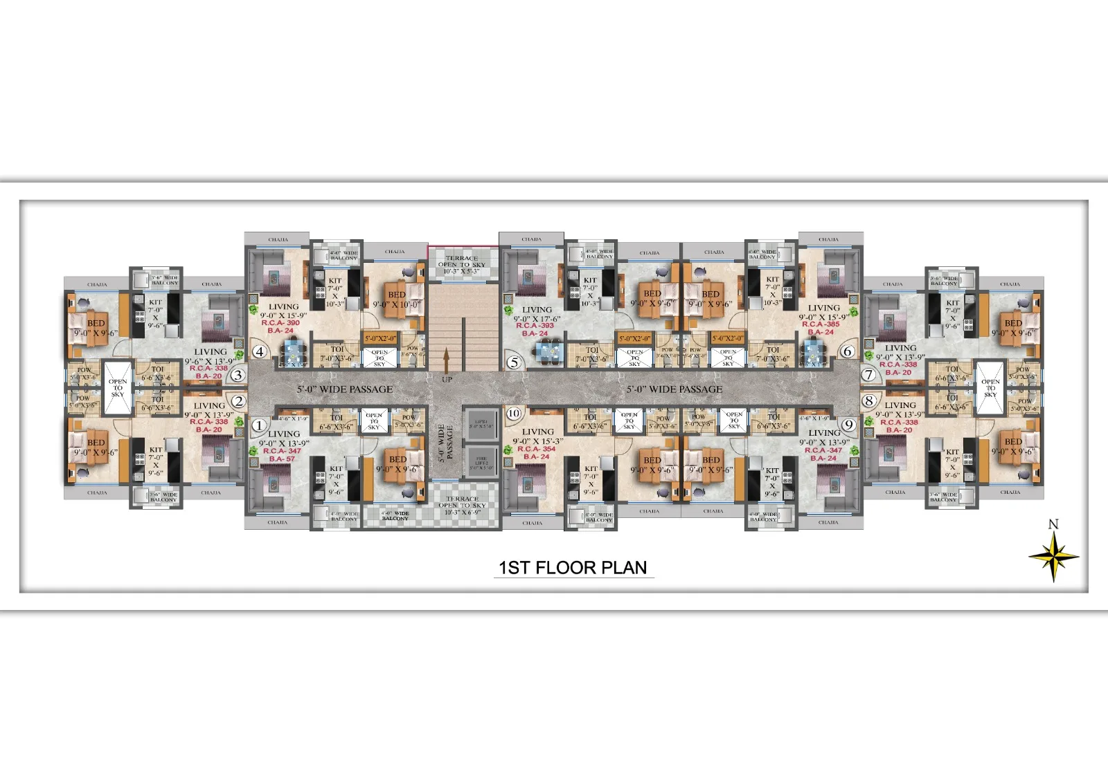 All - 1ST FLOOR PLAN