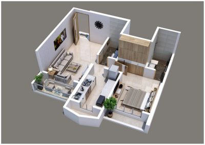 ramdev builders Project plan 3D